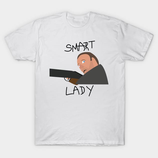 Smart Lady T-Shirt by FlyNebula